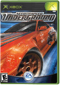 Need for Speed Underground PAL Xbox PAL box art